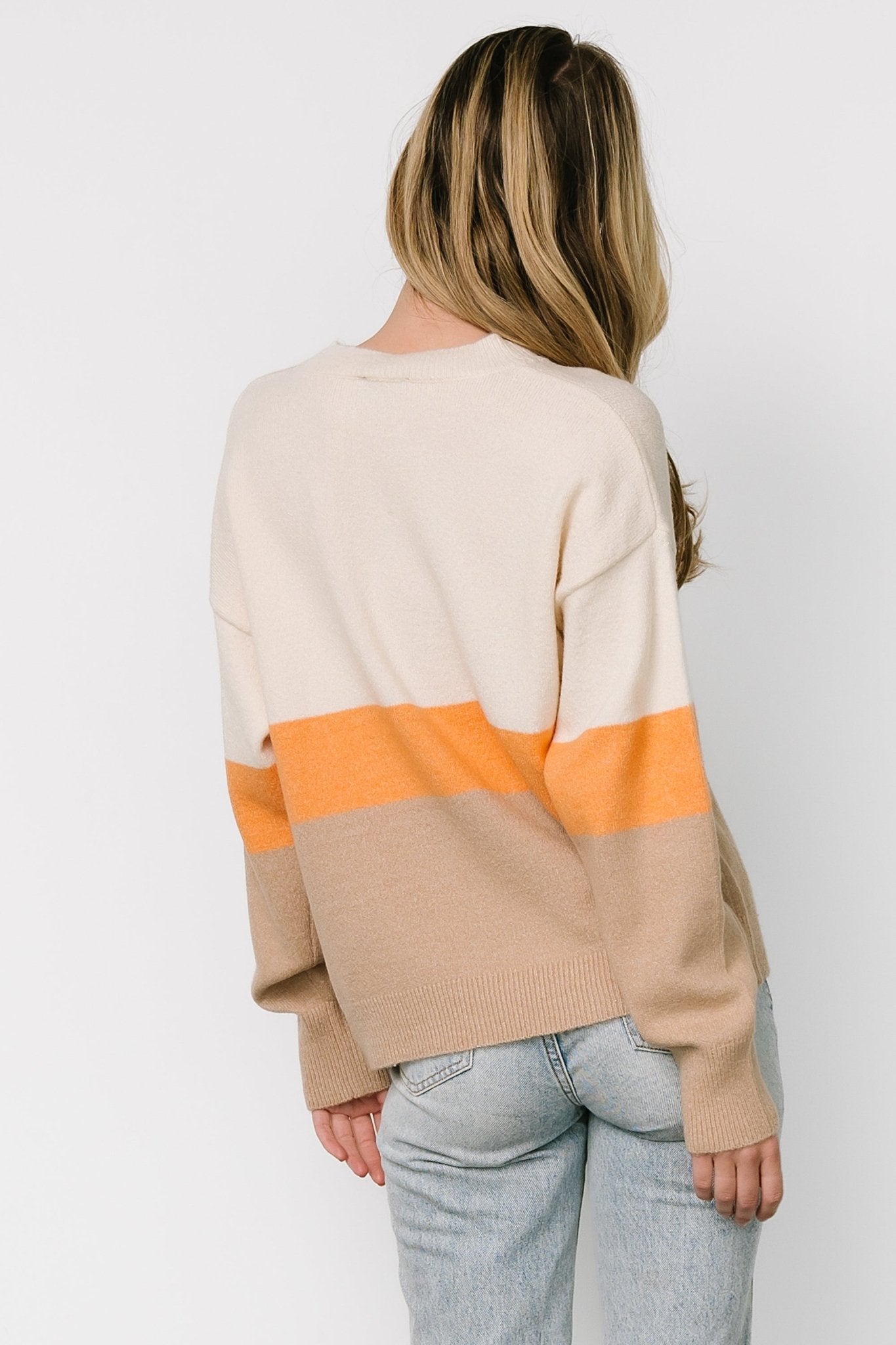 Rooney Sweater | Cream + Oatmeal - Baltic Born