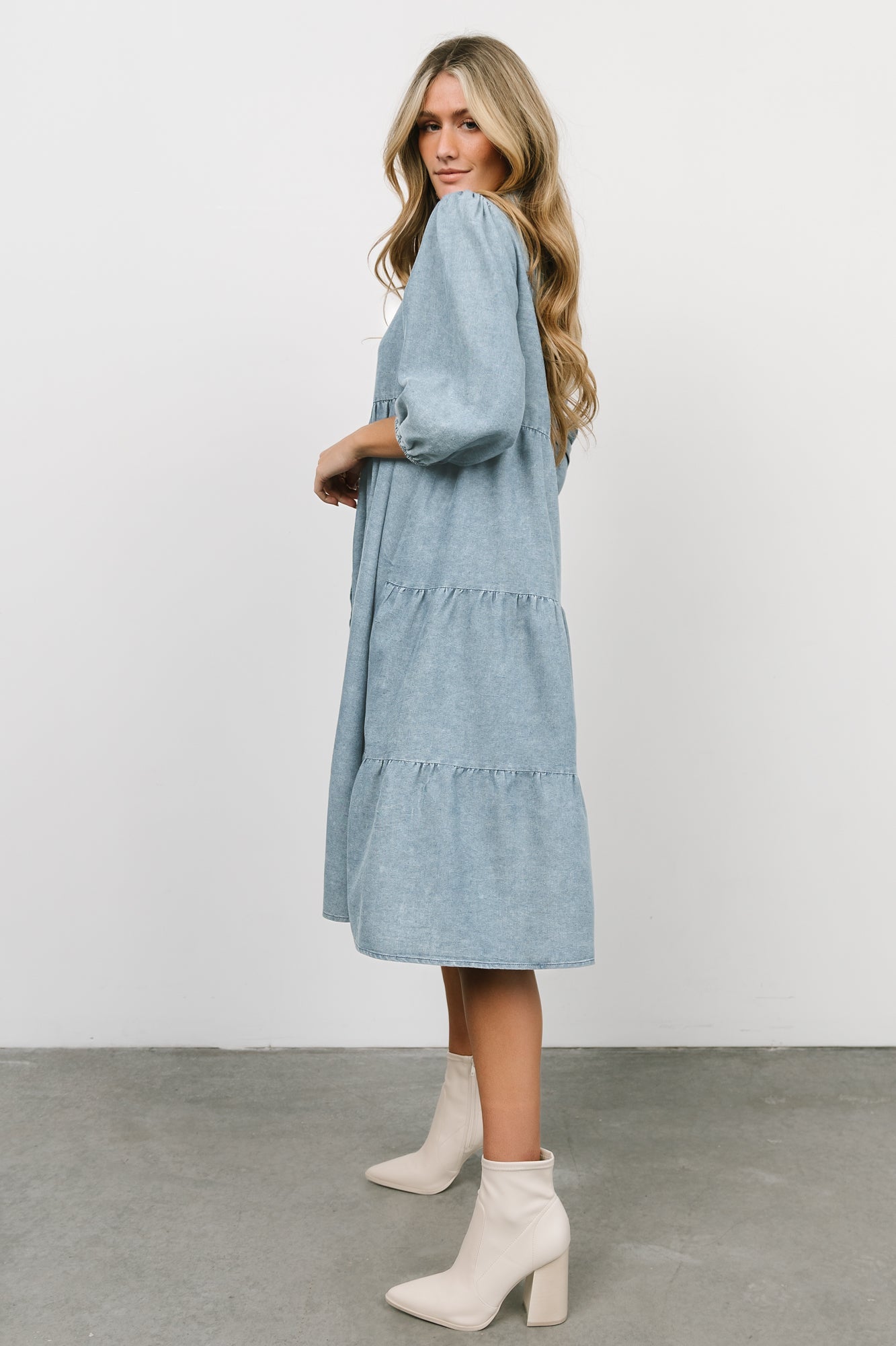 Sari Babydoll Dress | Chambray – Baltic Born
