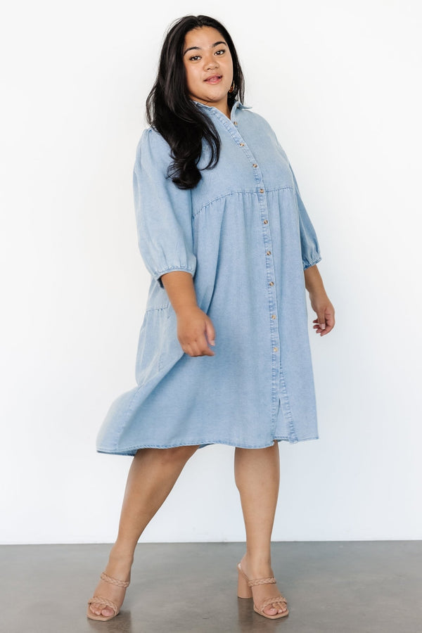 Sari Babydoll Dress | Chambray – Baltic Born