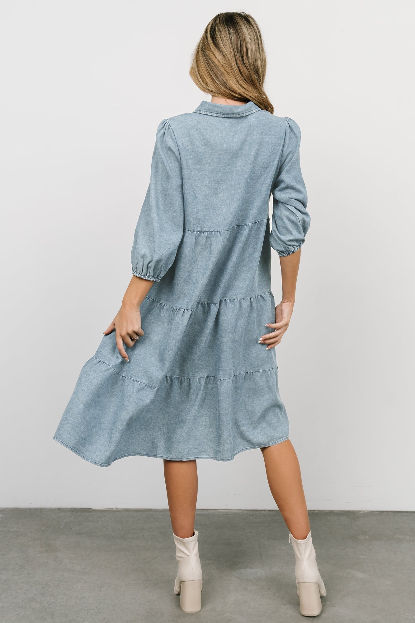 Sari Babydoll Dress | Chambray – Baltic Born