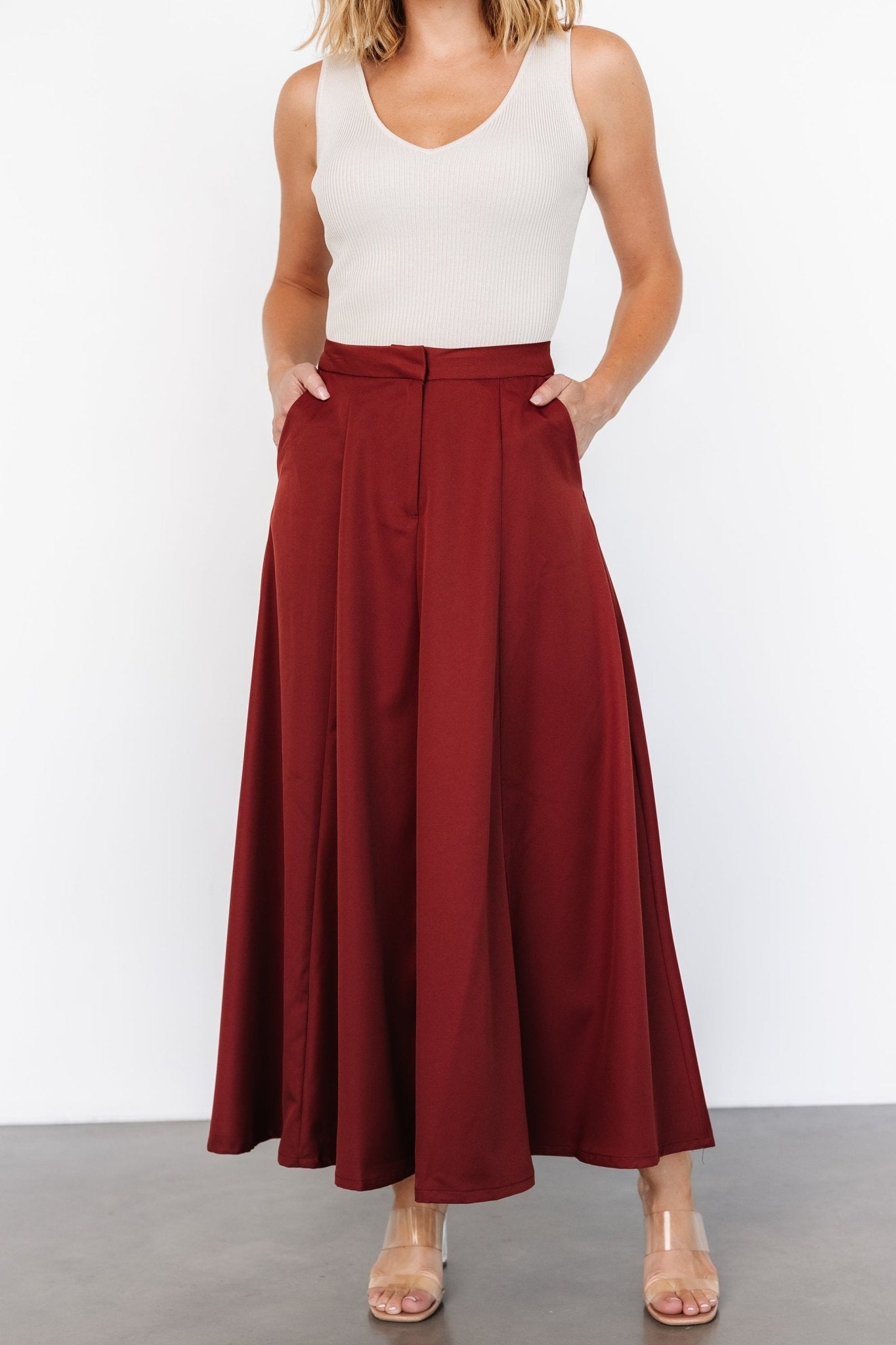 Shaylyn Maxi Skirt | Cinnamon - Baltic Born