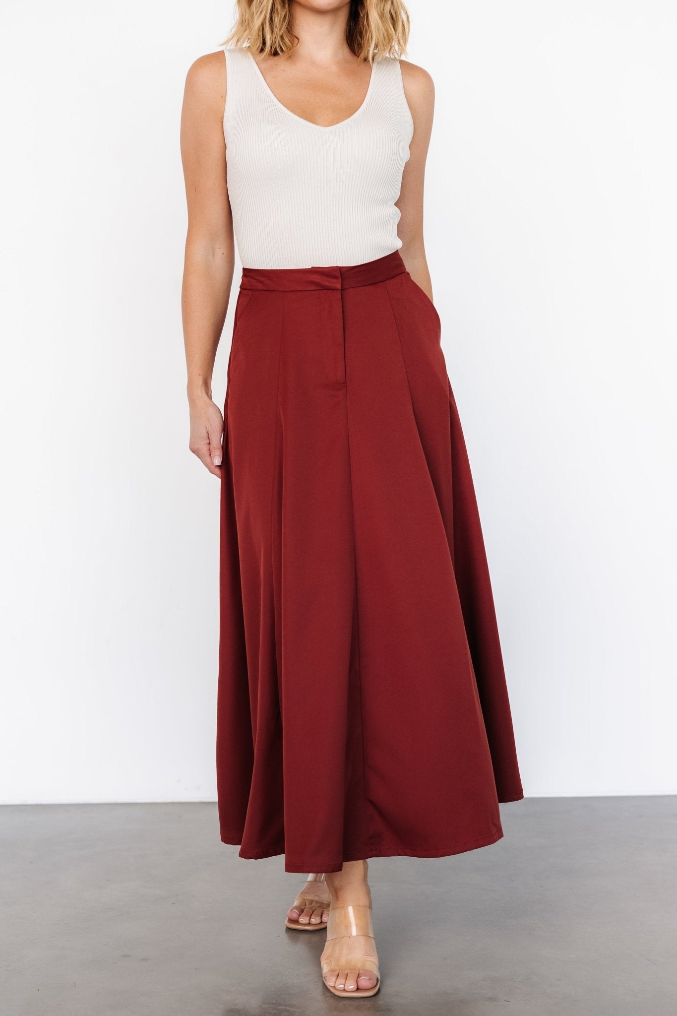 Shaylyn Maxi Skirt | Cinnamon - Baltic Born