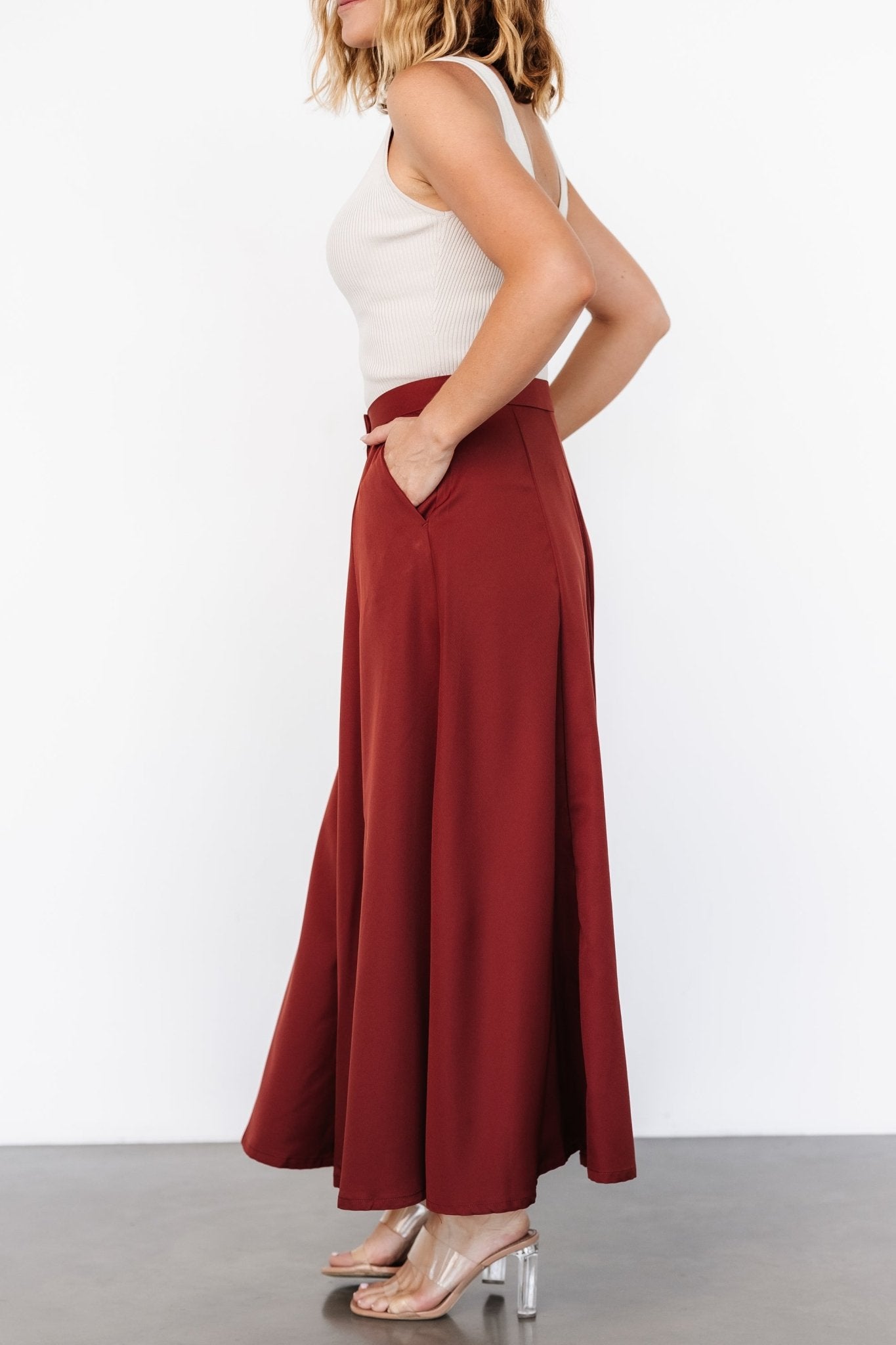 Shaylyn Maxi Skirt | Cinnamon - Baltic Born