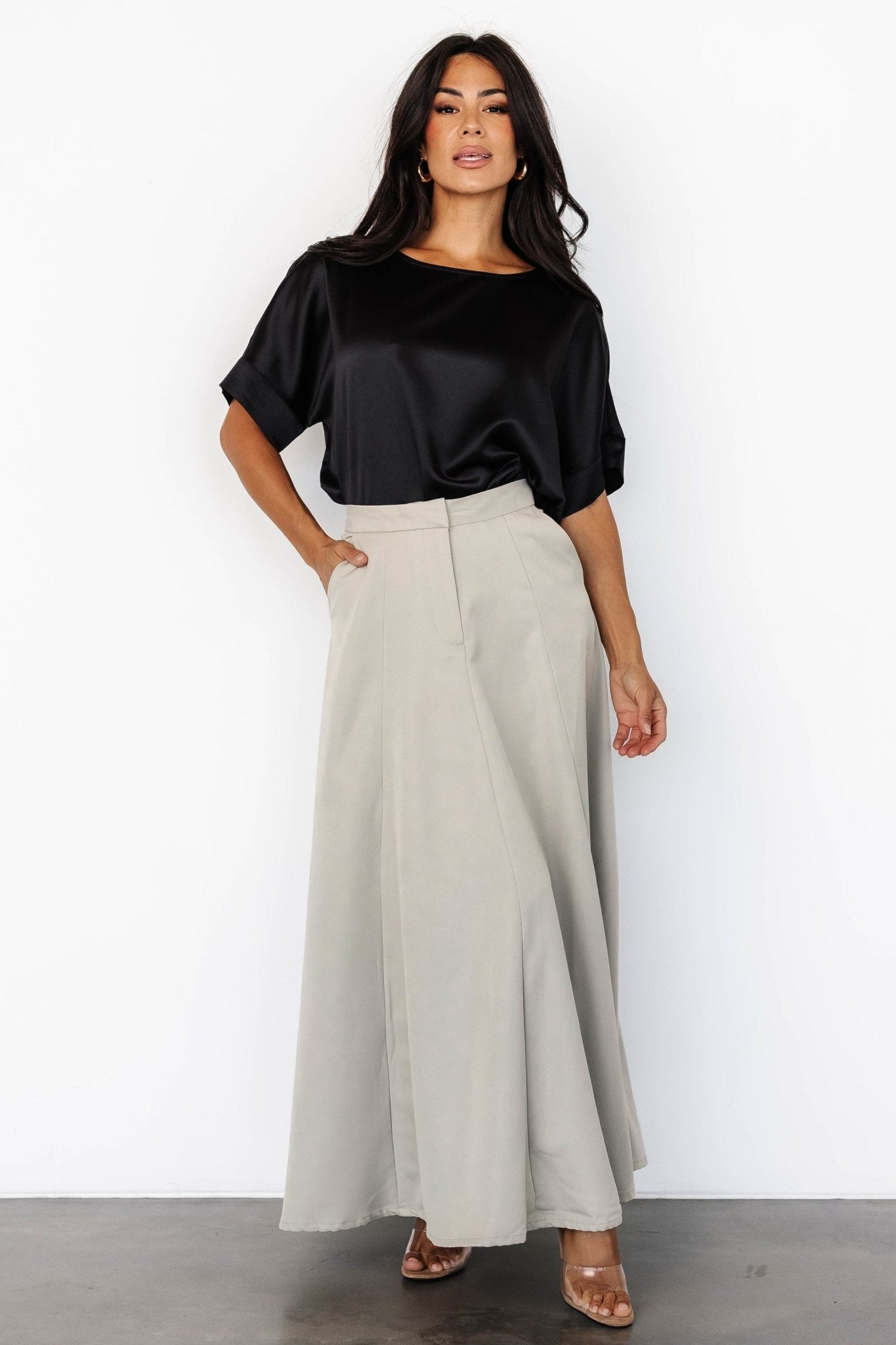 Shaylyn Maxi Skirt | Natural - Baltic Born