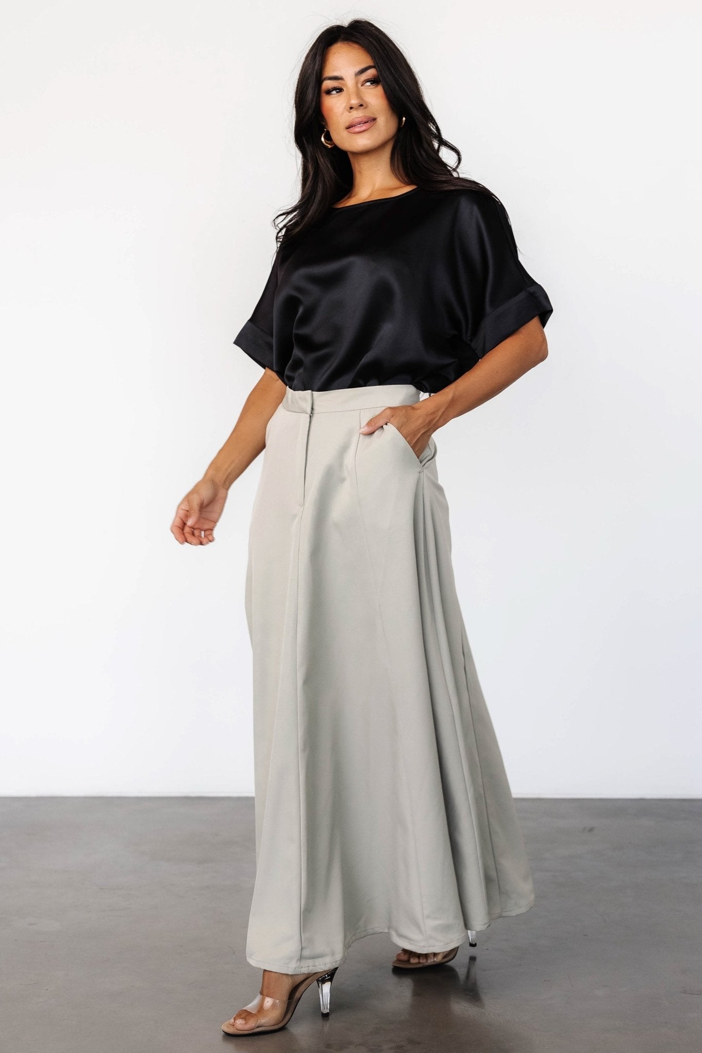 Shaylyn Maxi Skirt | Natural - Baltic Born