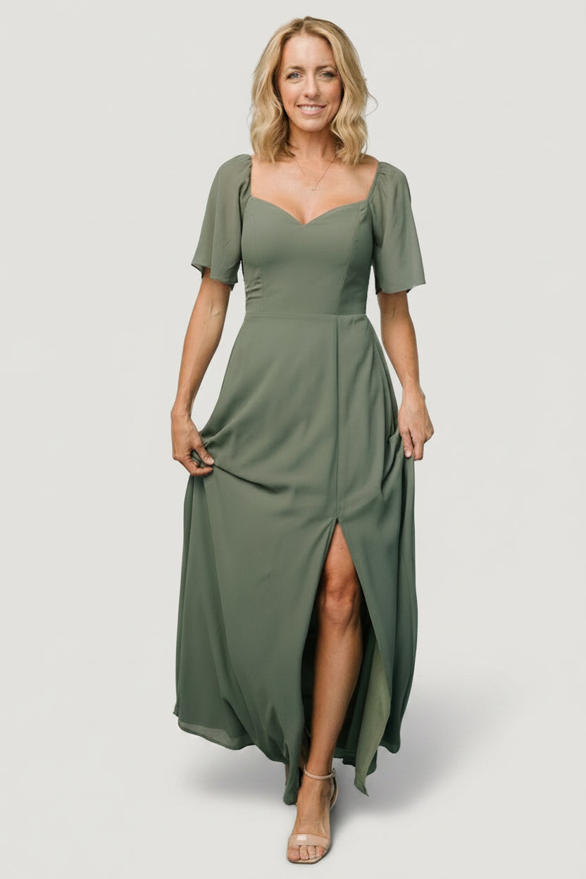 Sierra Sweetheart Maxi Dress | Dark Sage Sierra Sweetheart Maxi Dress | Dark Sage