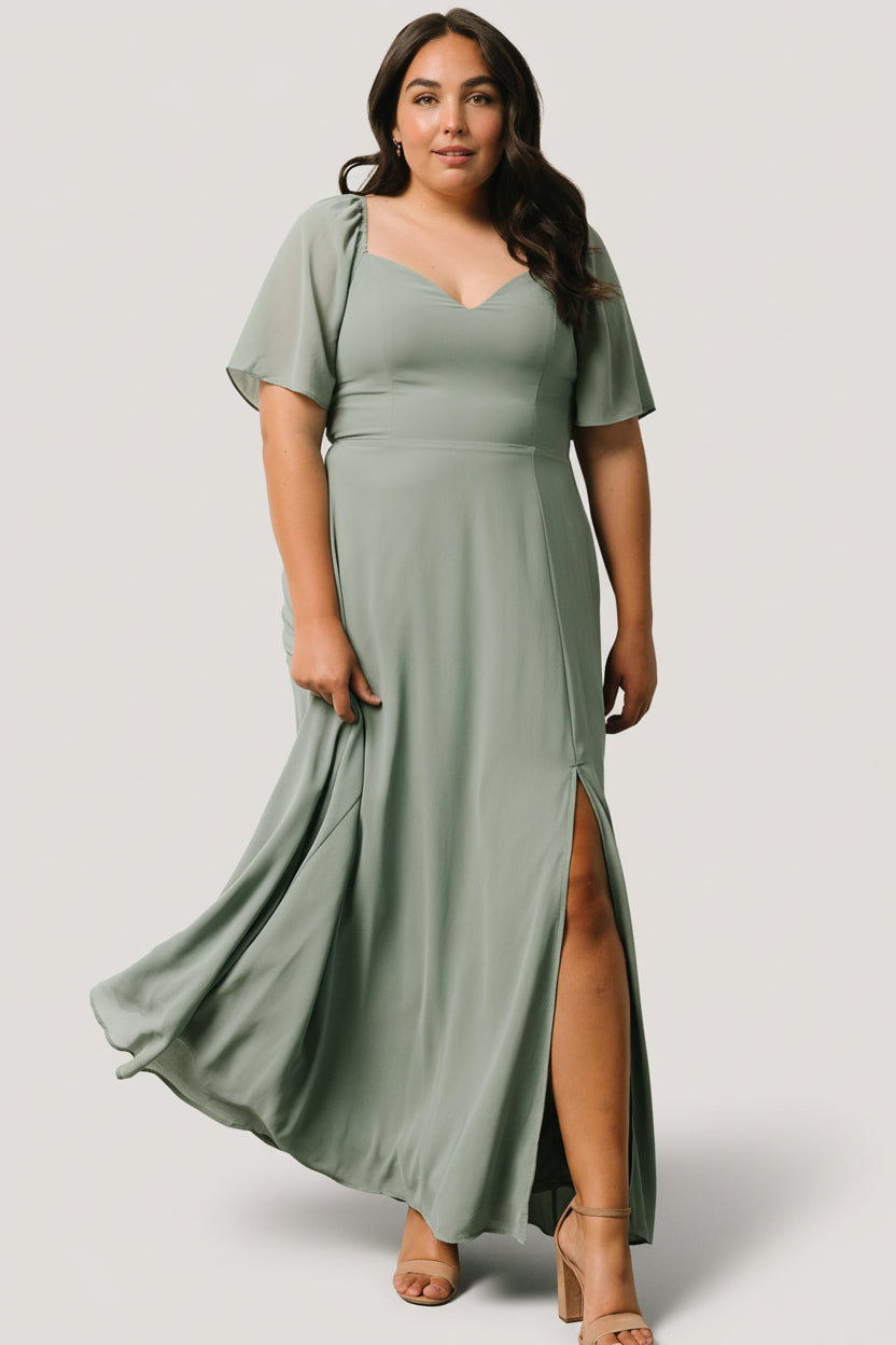 Sierra Sweetheart Maxi Dress Eucalyptus | Baltic Born S Sierra Sweetheart Maxi Dress Eucalyptus | Baltic Born S