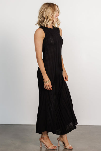 Skylar Tank Maxi Dress | Black - Baltic Born