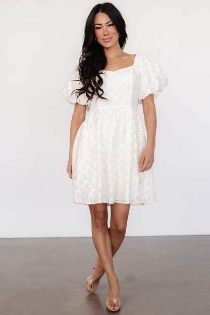 Sommer Short Dress | Cream - Baltic Born