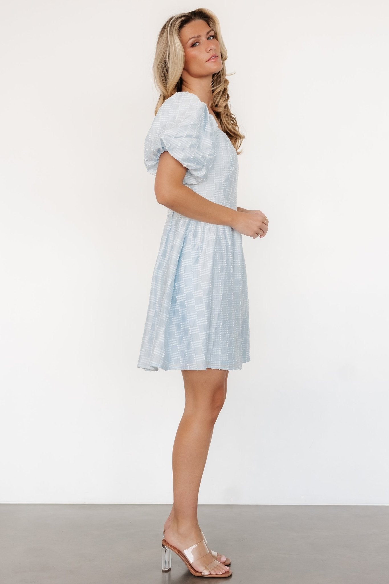 Baltic Born Womens Sommer Short Dress | Light Blue