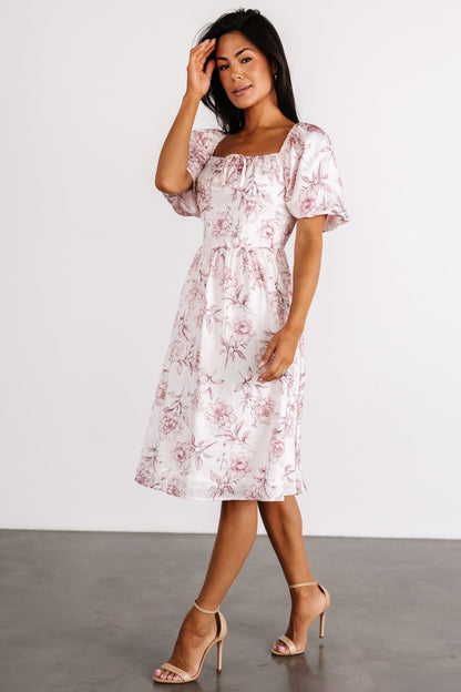 Sonnet Short Dress | Blush Floral - Baltic Born