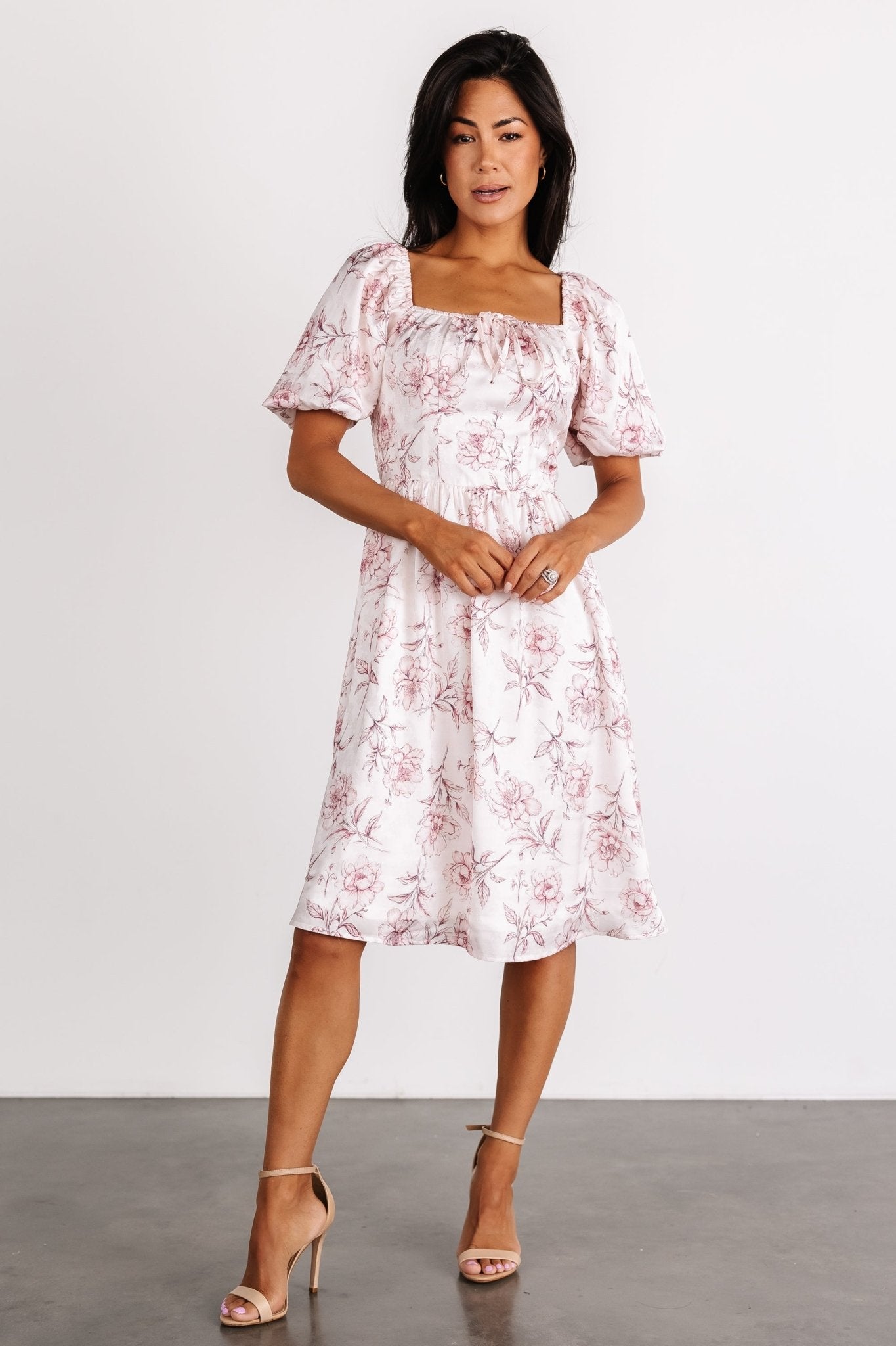 Sonnet Short Dress | Blush Floral - Baltic Born