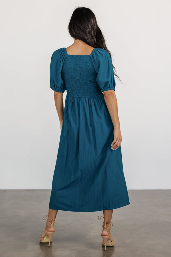 Strelitzia Sand Midi Dress