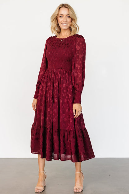 Stockholm Smocked Dress | Mulberry - Baltic Born