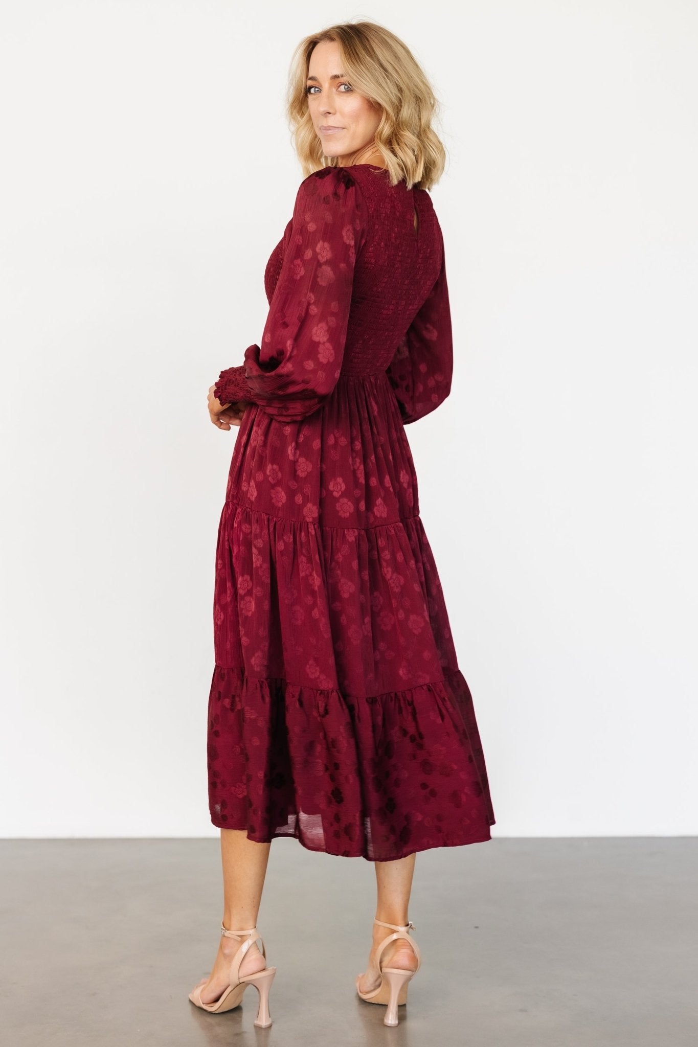 Stockholm Smocked Dress | Mulberry - Baltic Born