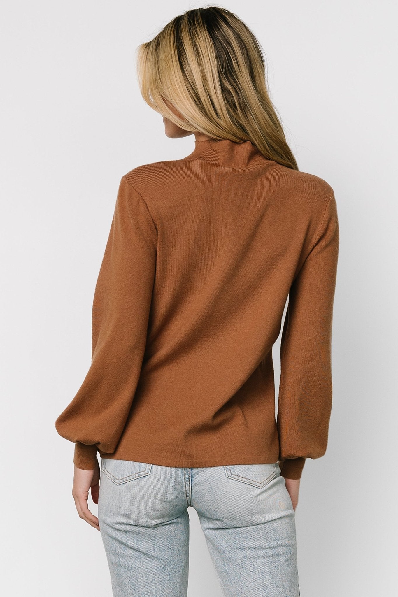 Sutton Sweater Top | Brown - Baltic Born