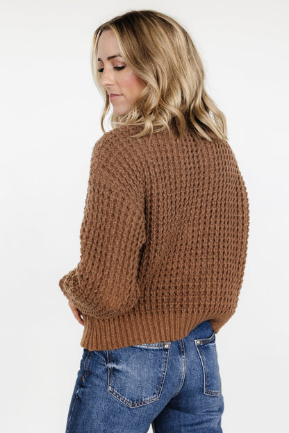 Syracuse Chunky Knit Sweater | Mocha - Baltic Born