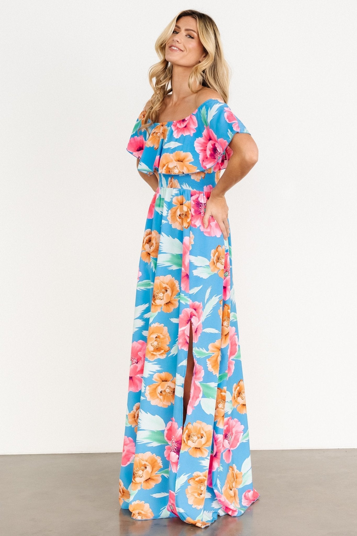 Talia Maxi - Blue