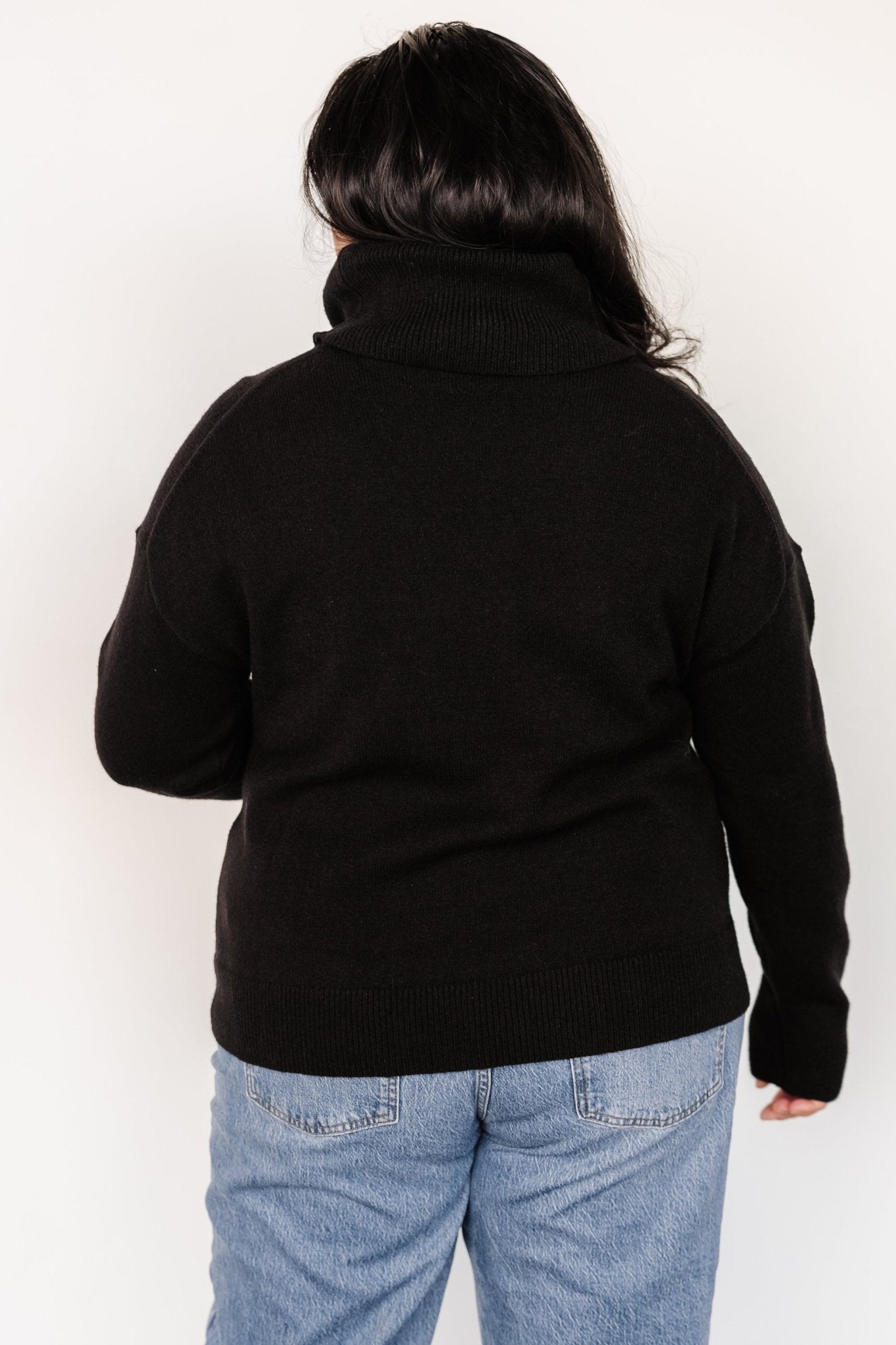 Tera Turtleneck Sweater | Black - Baltic Born