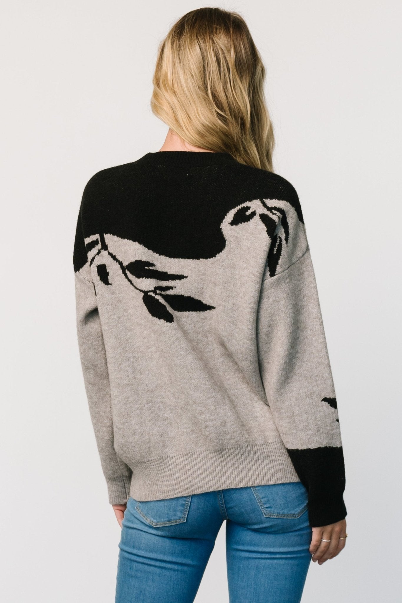 Teresa Sweater | Gray + Black - Baltic Born