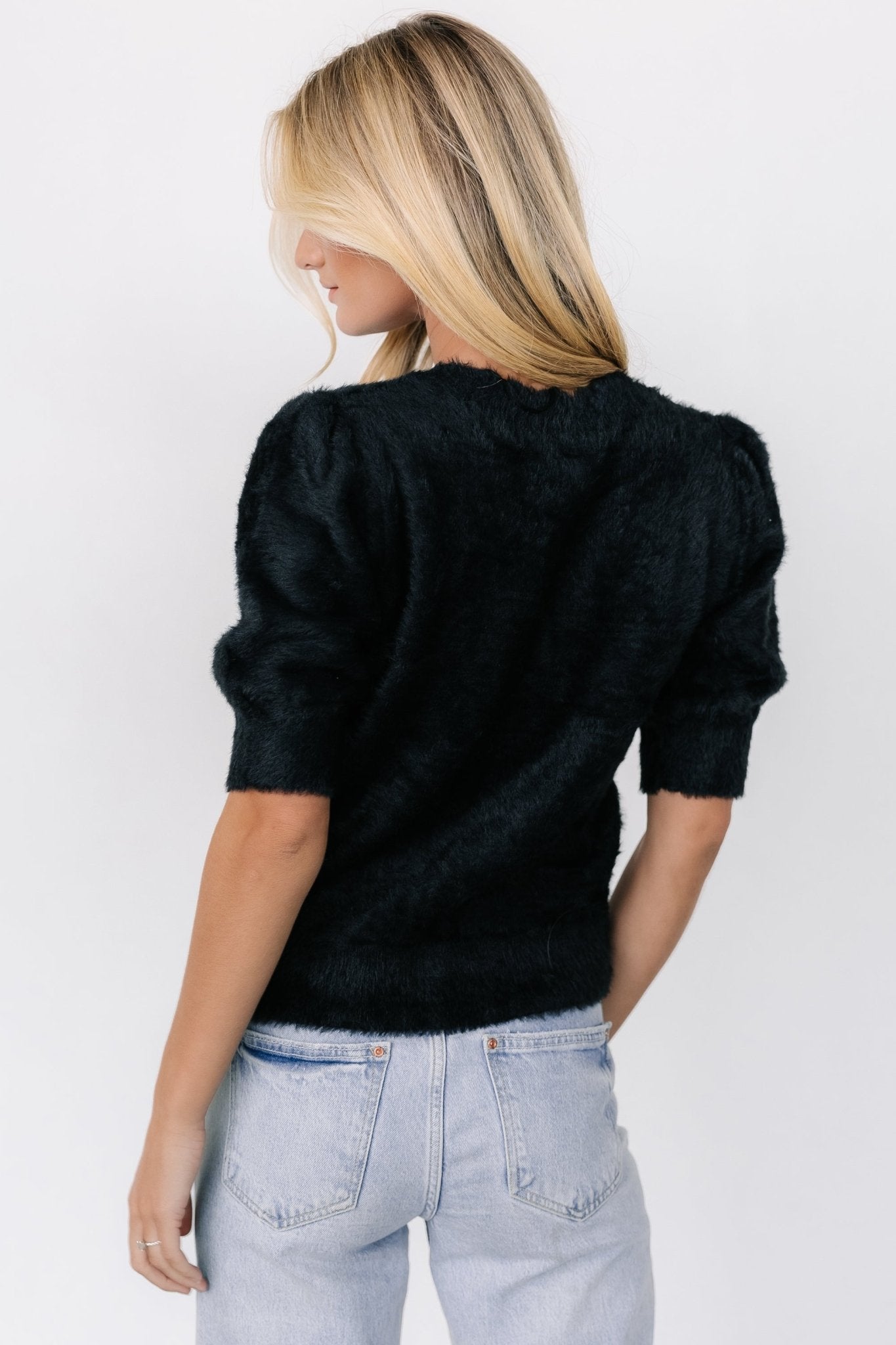 Vail Sweater Top | Black - Baltic Born