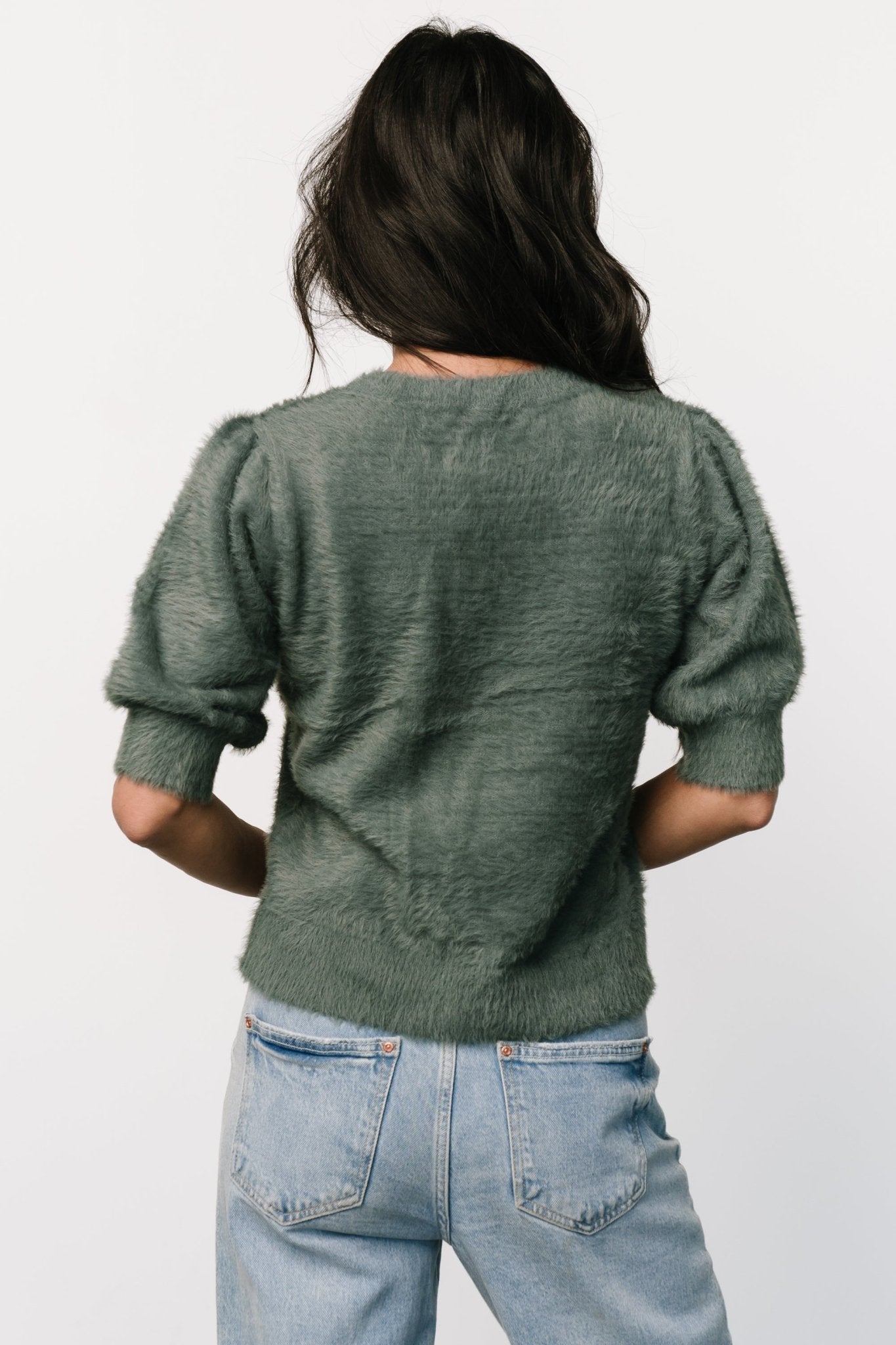 Vail Sweater Top | Winter Green - Baltic Born