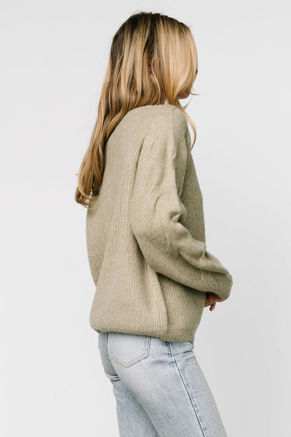 Vancouver Sweater | Light Olive - Baltic Born