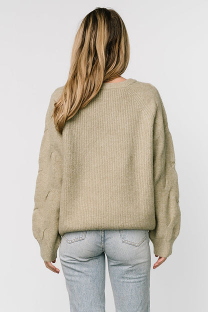 Vancouver Sweater | Light Olive - Baltic Born