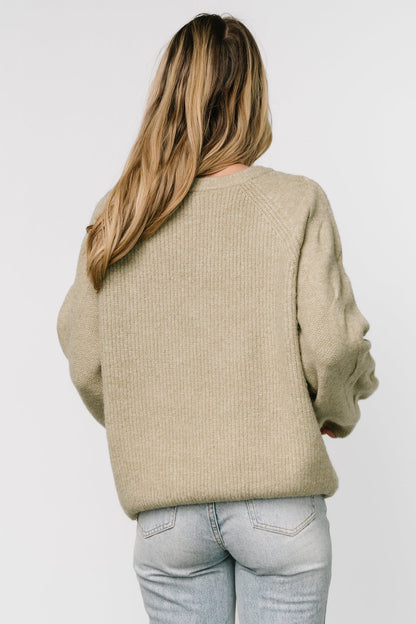 Vancouver Sweater | Light Olive - Baltic Born