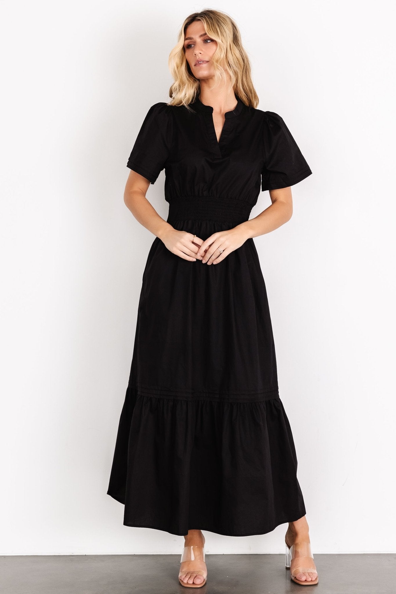 Vera Maxi Dress | Black - Baltic Born