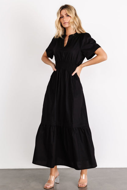 Vera Maxi Dress | Black - Baltic Born