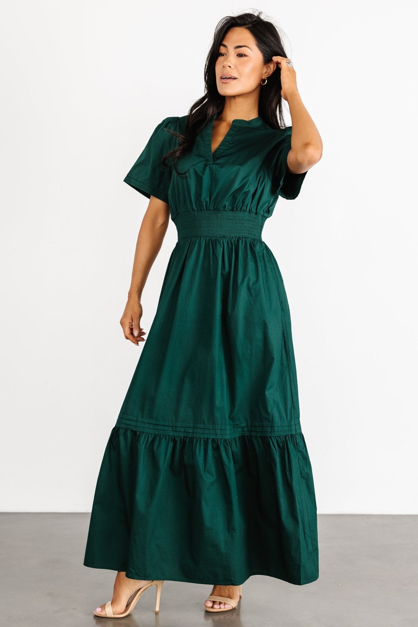 Vera Maxi Dress | Emerald - Baltic Born