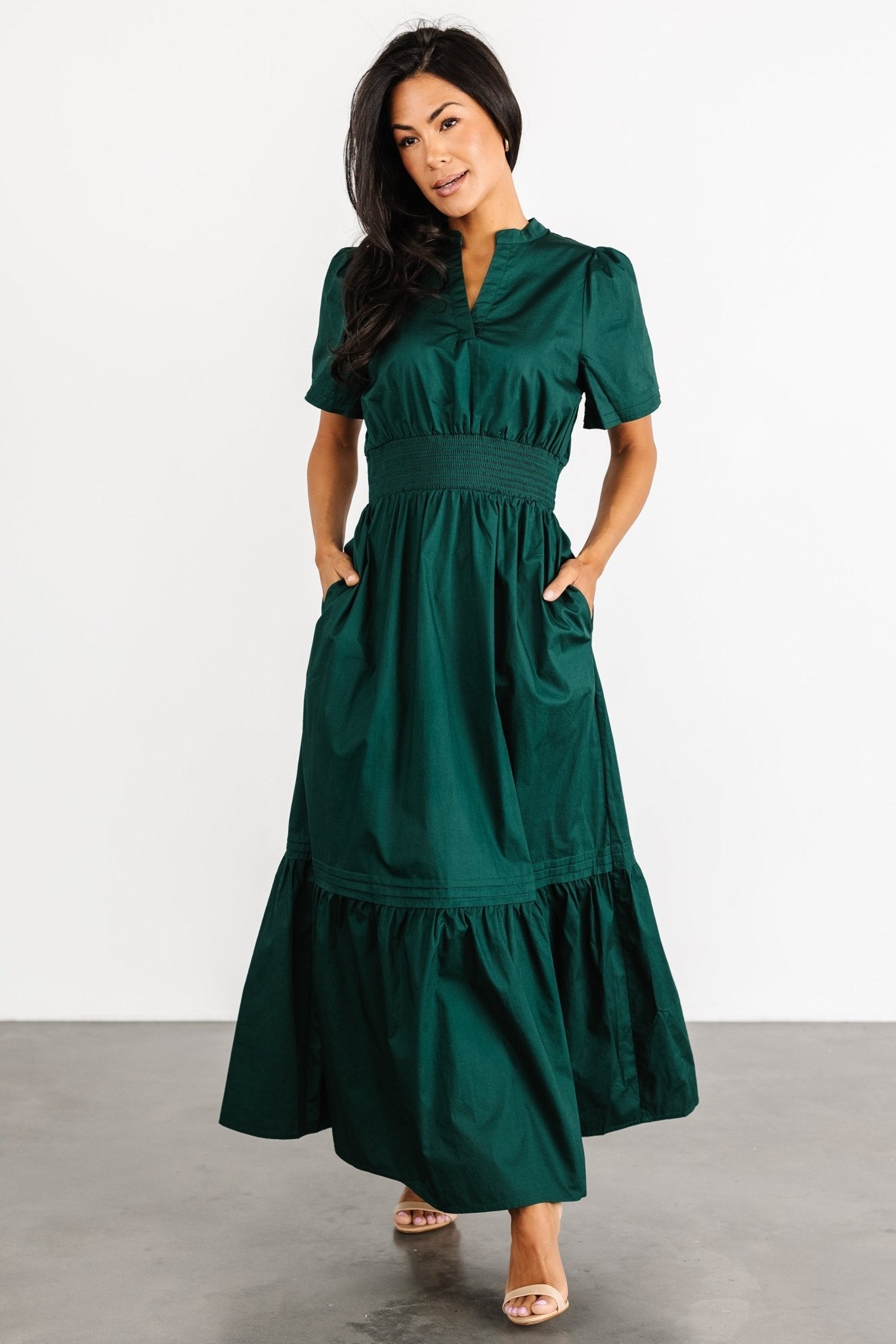 Vera Maxi Dress | Emerald - Baltic Born