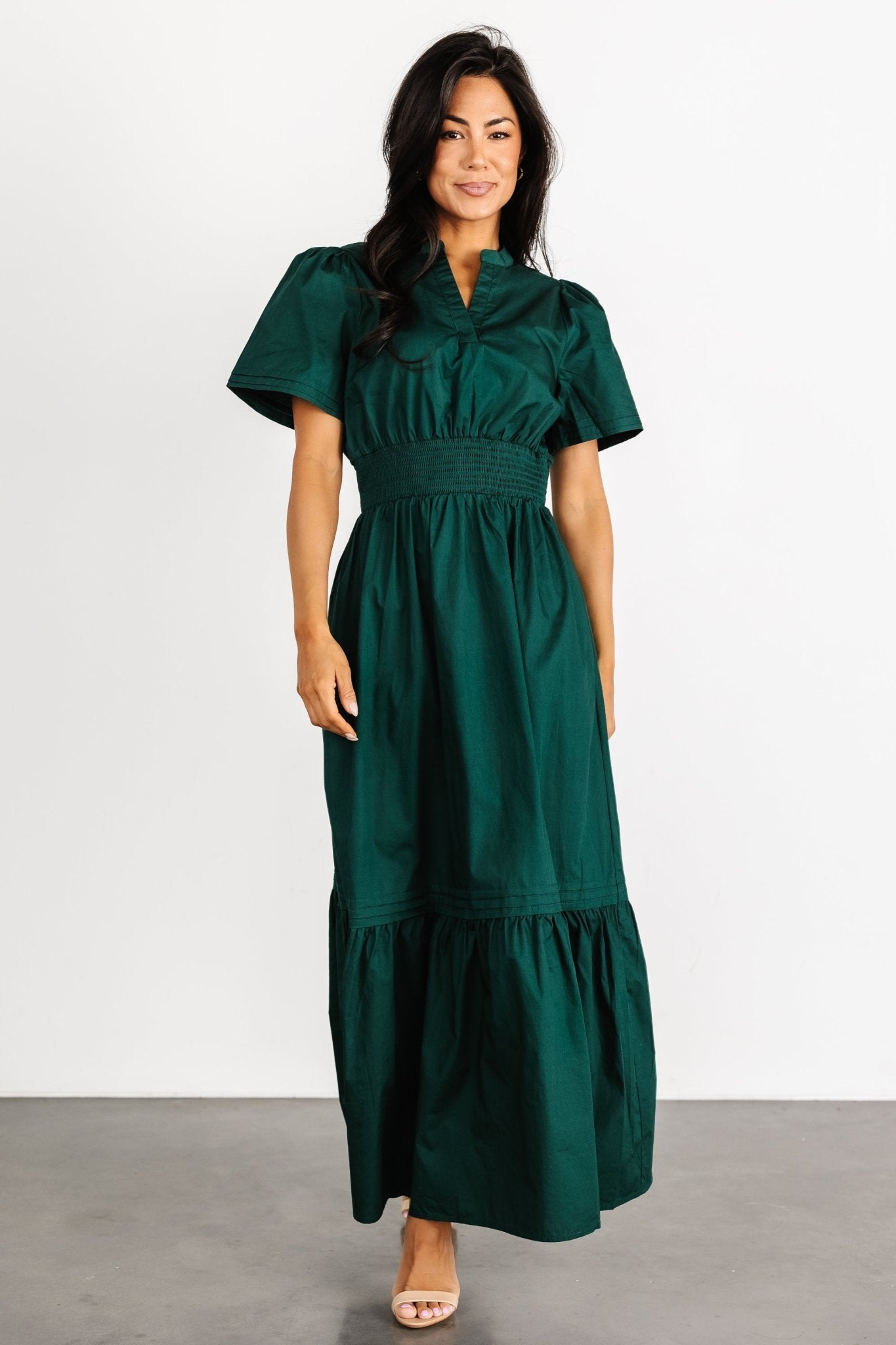 Vera Maxi Dress | Emerald - Baltic Born