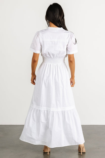 Vera Maxi Dress | Off White - Baltic Born