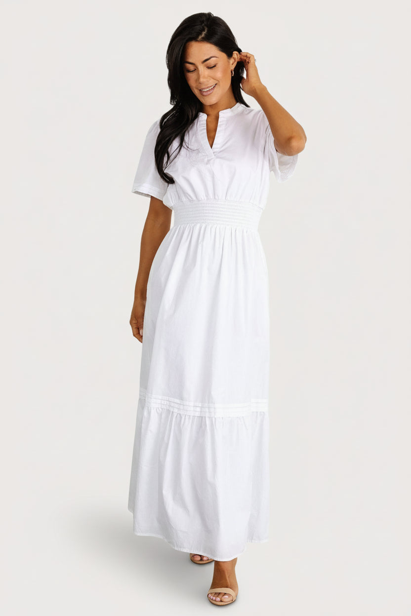 Vera Maxi Dress | Off White