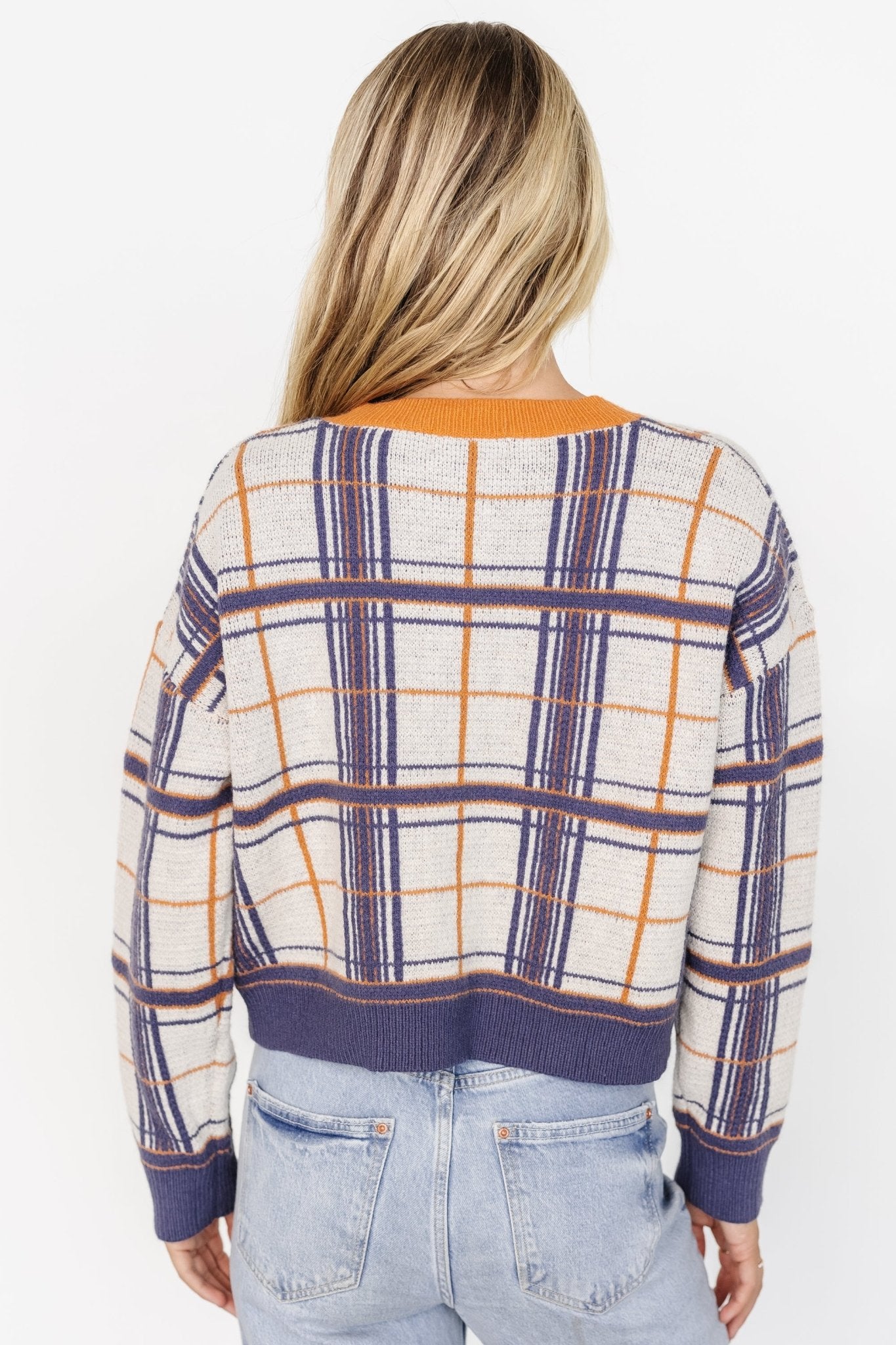 Verbier Sweater | Blue + Orange - Baltic Born