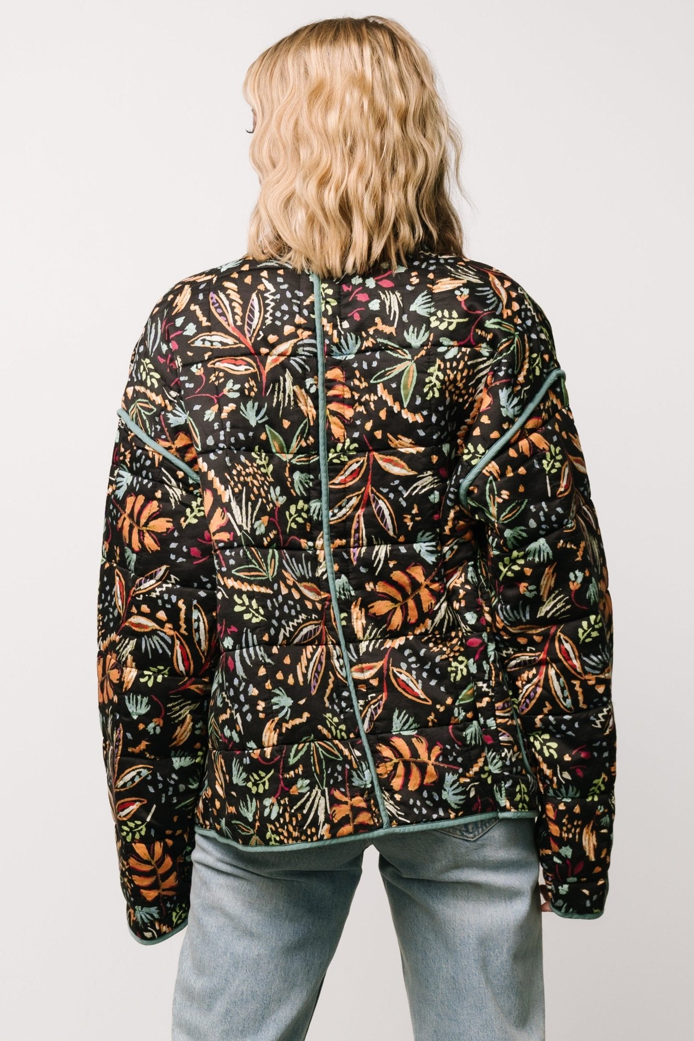 Vida Jacket | Black + Multi Print - Baltic Born