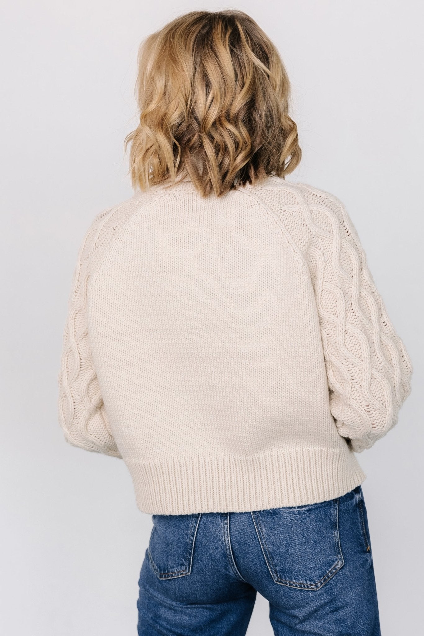 Vonn Turtleneck Sweater | Ivory - Baltic Born