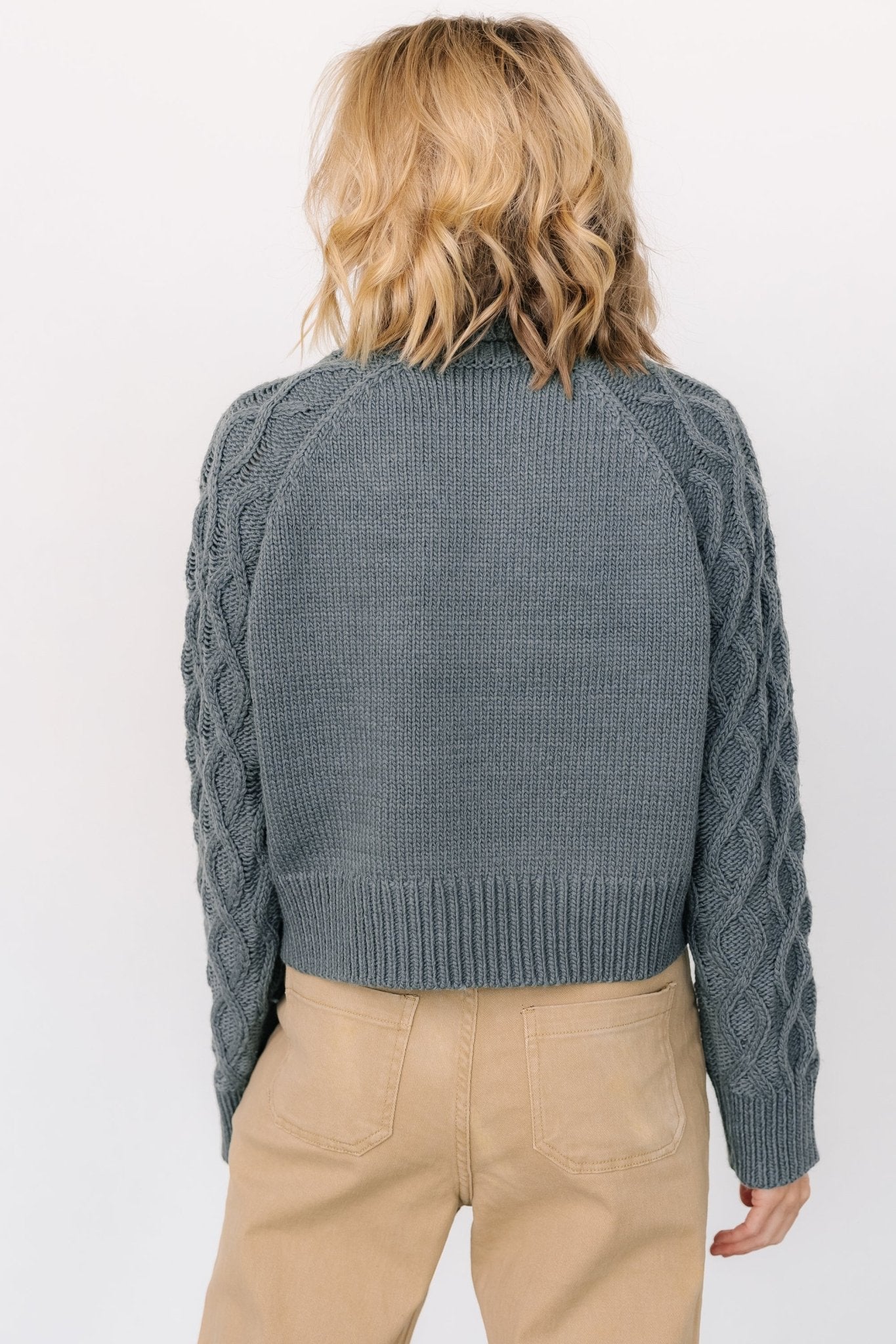 Vonn Turtleneck Sweater | Winter Green - Baltic Born