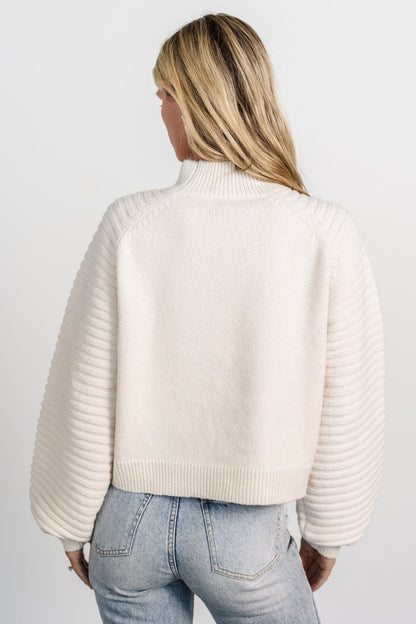 Whitley Sweater | Cream - Baltic Born