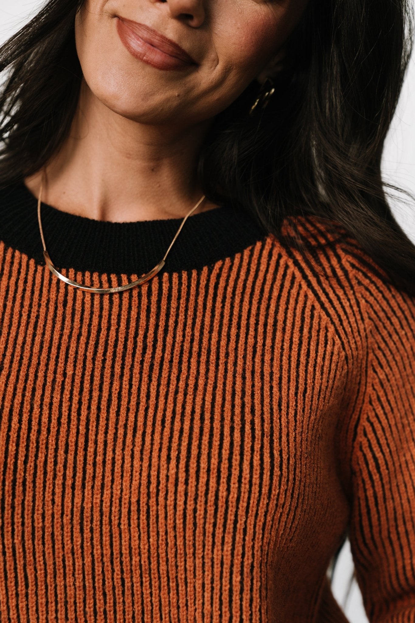 Winifred Ribbed Sweater | Black + Spice - Baltic Born