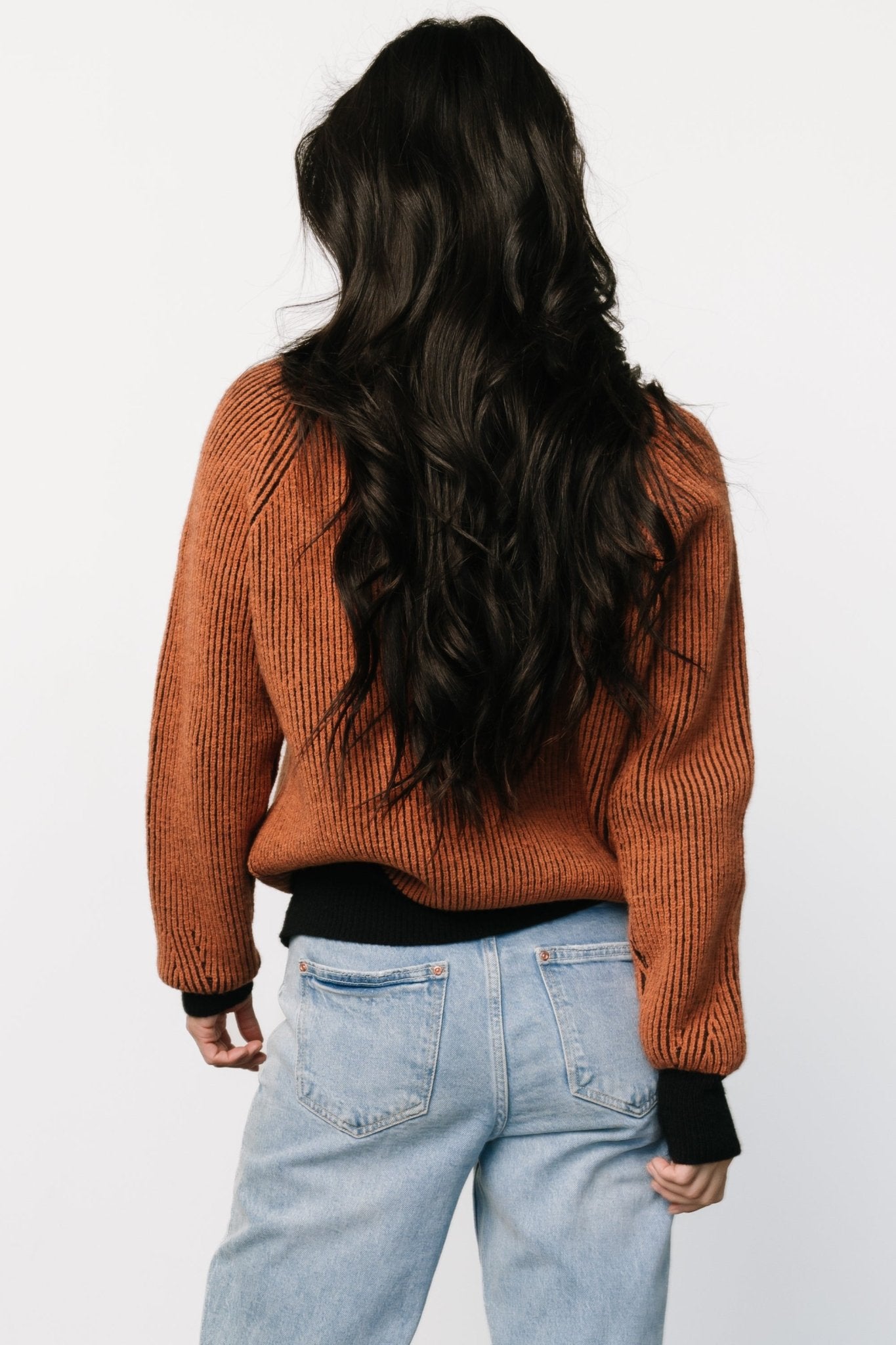 Winifred Ribbed Sweater | Black + Spice - Baltic Born