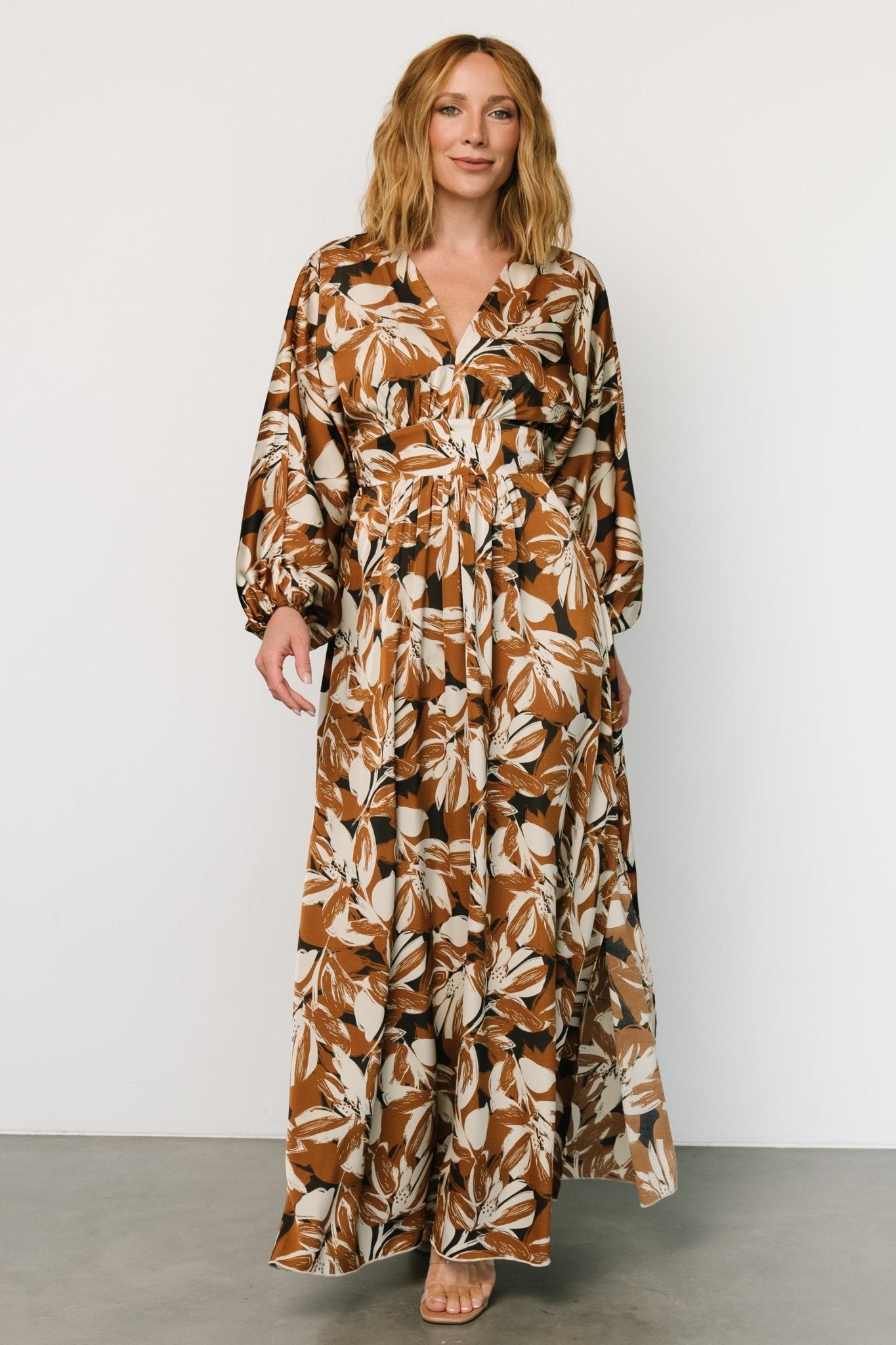 Yolanthe Maxi Dress | Copper Multi – Baltic Born