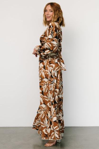 Yolanthe Maxi Dress | Copper Multi - Baltic Born