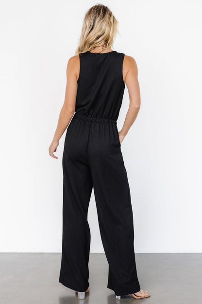 Ziva Tank Jumpsuit | Black - Baltic Born