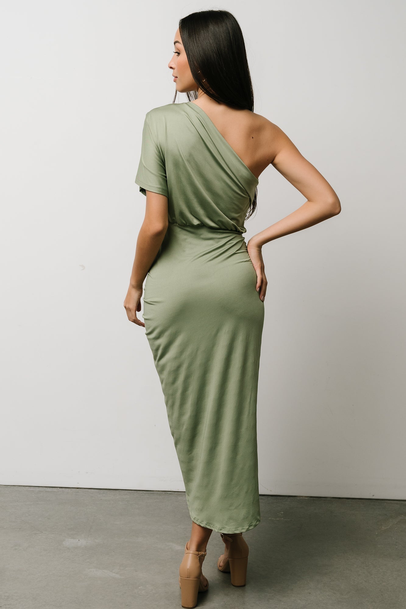 Addison Midi Dress | Dusty Sage - Baltic Born