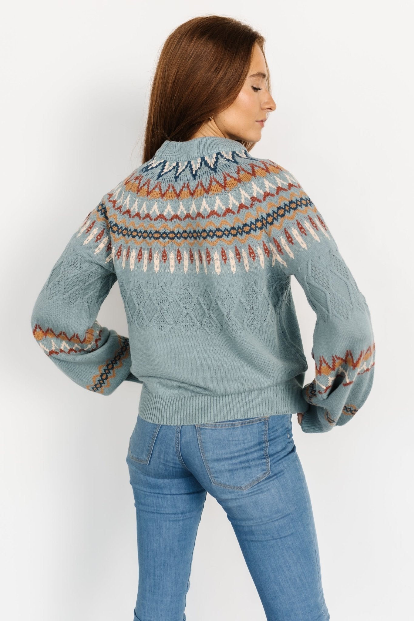 Anders Knit Sweater | Blue Multi - Baltic Born