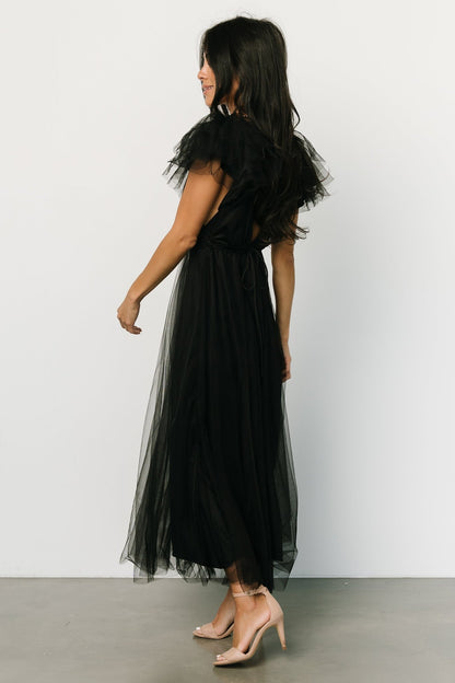 Annabella Tulle Dress | Black - Baltic Born