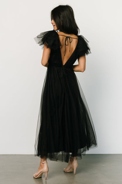 Annabella Tulle Dress | Black - Baltic Born